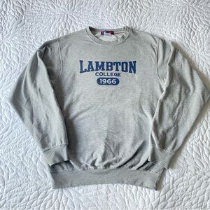 Lambton College Gray Sweater
